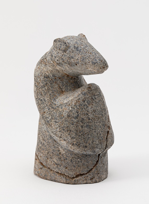 곱돌로 만든 쥐([蠟石製子像, 국립민속박물관 제공, 통일신라, 국립경주박물관 소장)