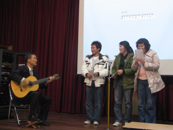 목원대학교 학생들과 함께 한 시와 음악 콘서트
